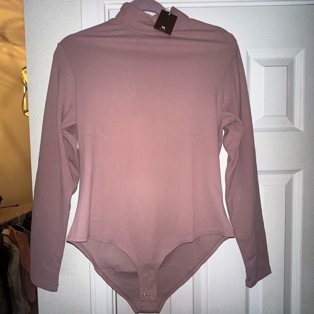 Mauve Long Sleeve Bodysuit